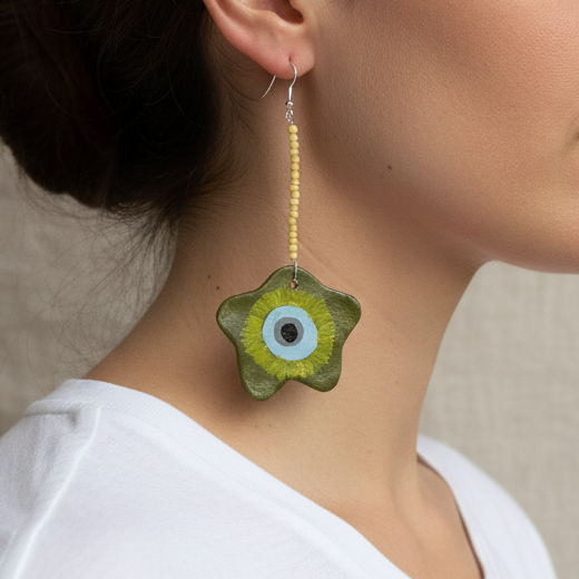 Pendientes oliva