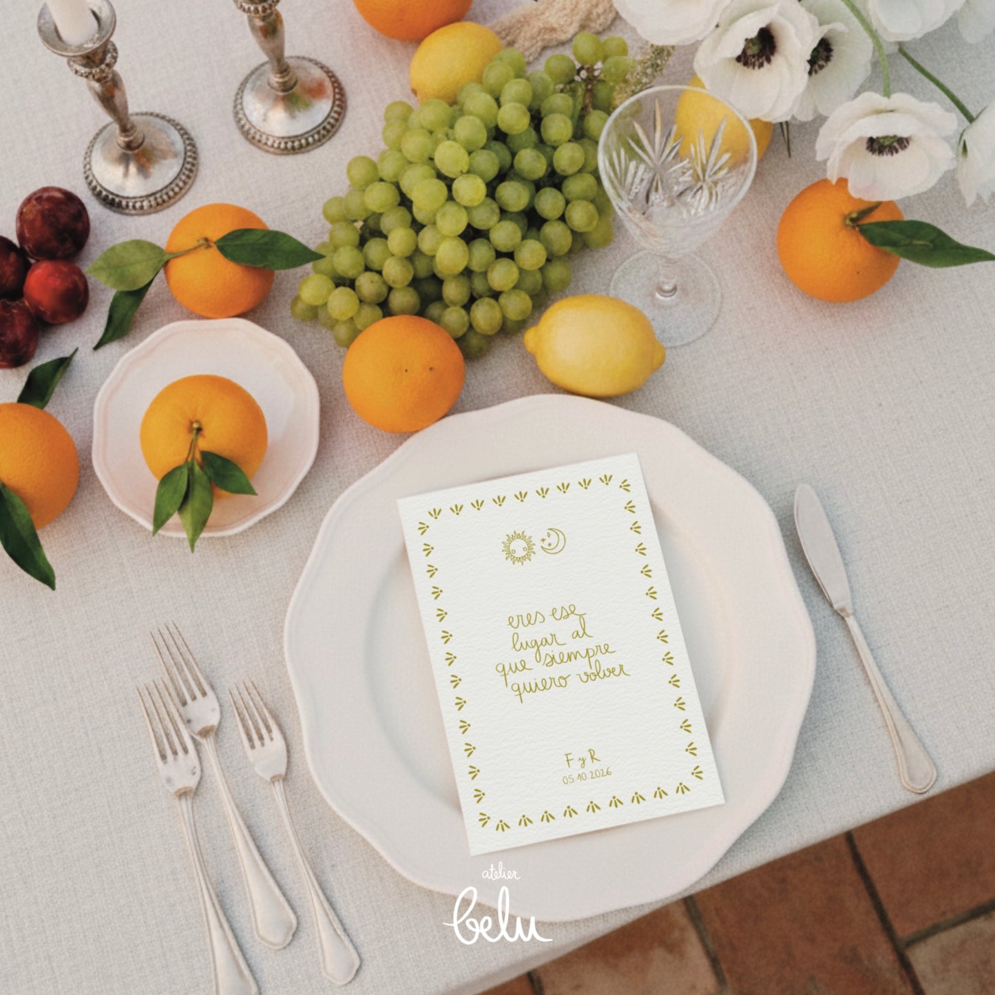 Lámina ERES ESE LUGAR