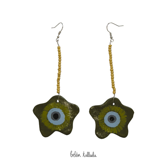 Pendientes oliva