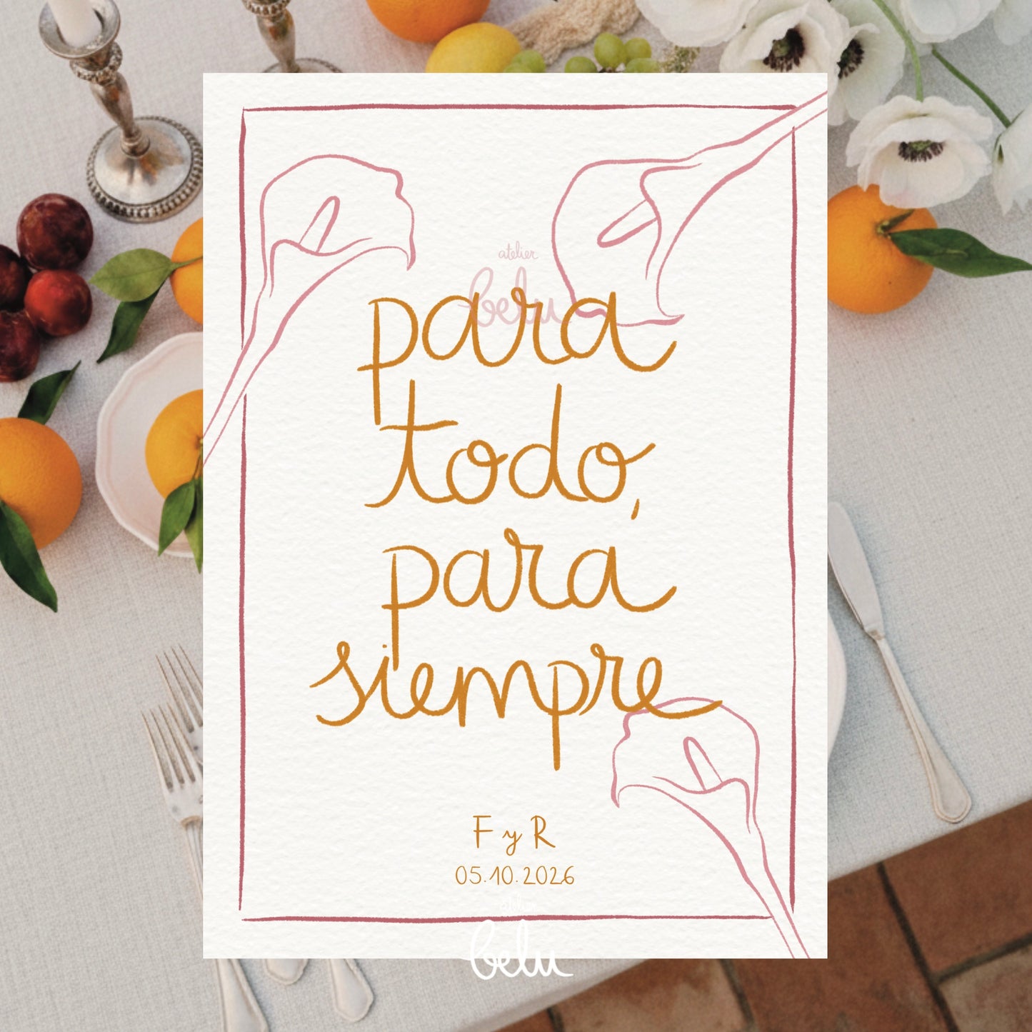 Lámina PARA SIEMPRE