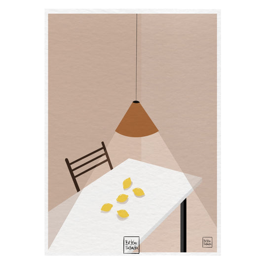Limones en la cocina
